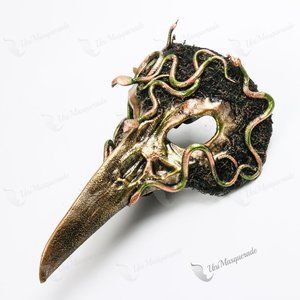 Medusa Snake Bird Skull Party Masquerade Cosplay Mask Handmade